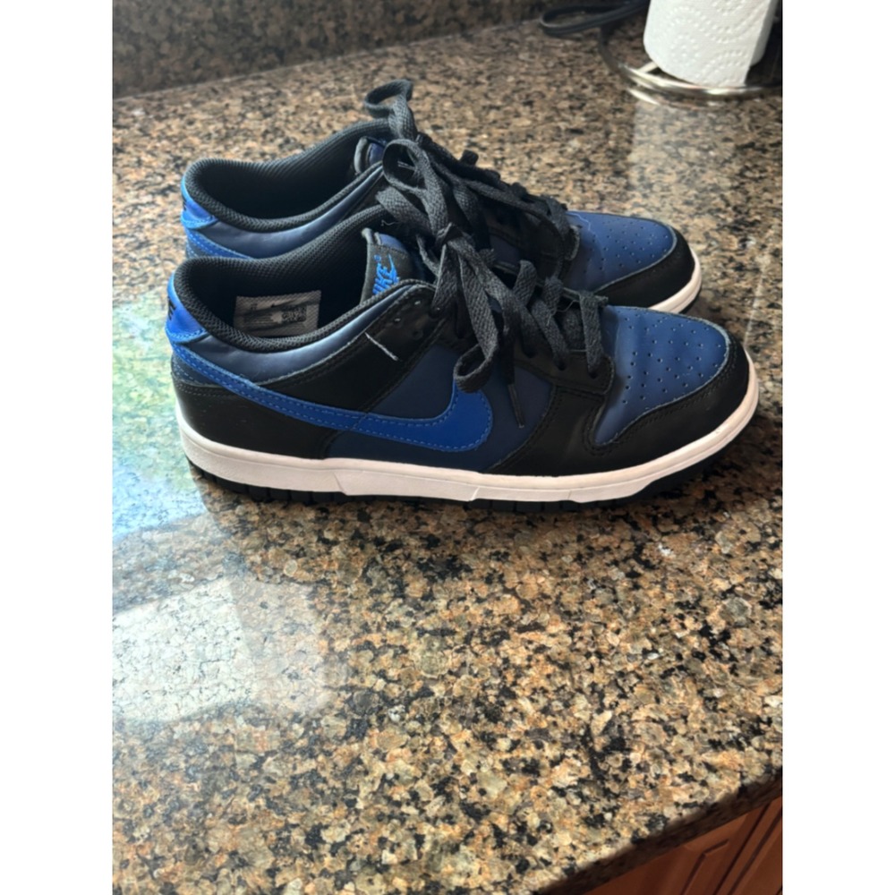Nike Dunk Low GS Armory Navy Black Sneakers DH9765-402 Kids Size 6Y